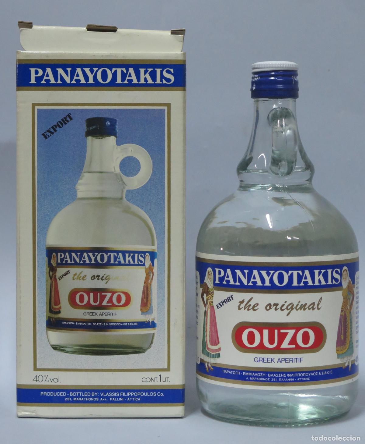 Coleccionismo de vinos y licores: BOTELLA. OUZO. PANAYOTAKIS - Foto 1