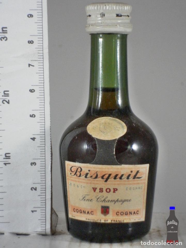 Sammlung von Weinen und Lik&ouml;ren: BOTELLITA BOTELLIN BD & CO VSOP COGNAC BISQUIT COGNAC FRANCE