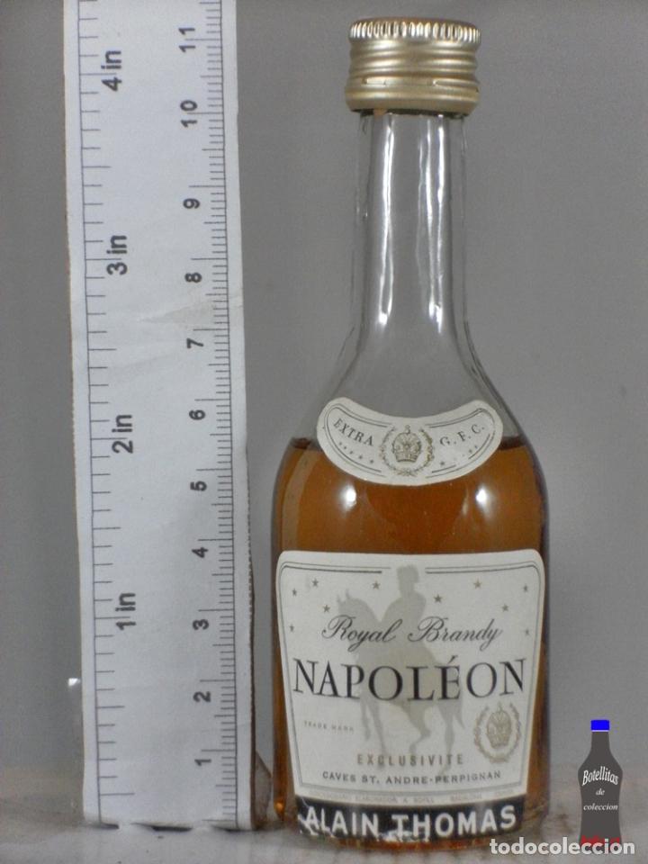 Coleccionismo de vinos y licores: BOTELLITA BOTELLIN BRANDY NAPOLEON EXCLUSIVITE ALAIN THOMAS PERPIGNAN FRANCE A BOFILL BADALONA