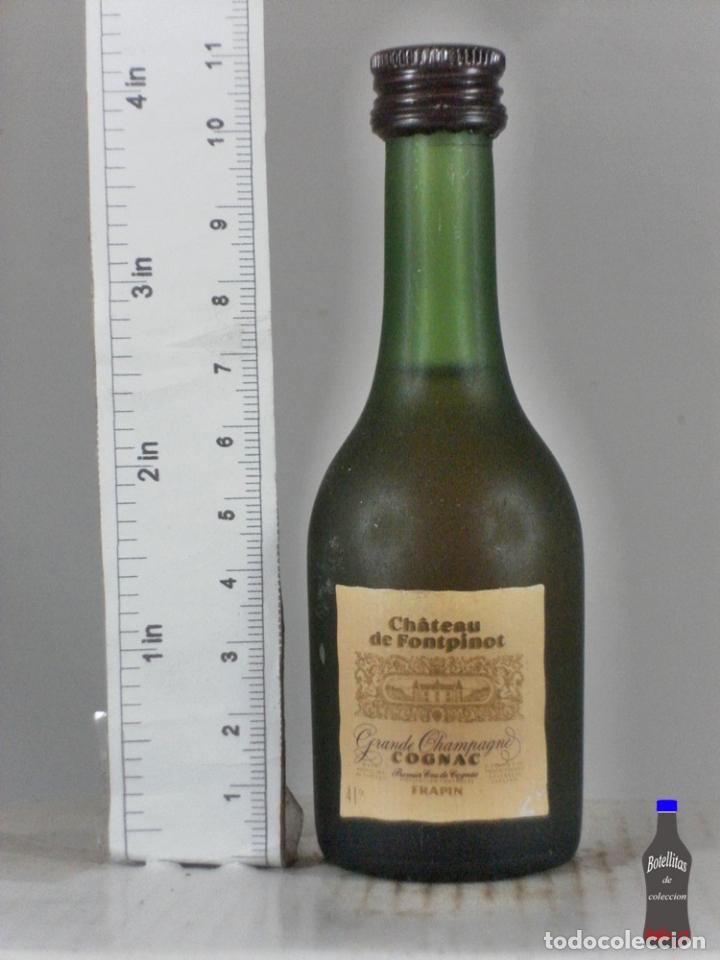 Coleccionismo de vinos y licores: BOTELLITA BOTELLIN FRAPIN CHATEAU FONTPINOT COGNAC FRANCE