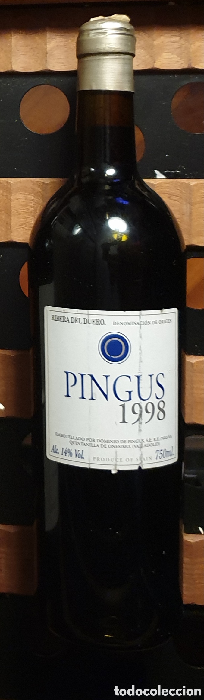 Coleccionismo de vinos y licores: Pingus 1998 - Foto 1