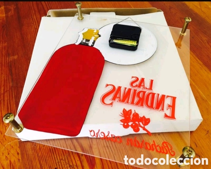 Coleccionismo de vinos y licores: Reloj PACHARAN - Foto 2