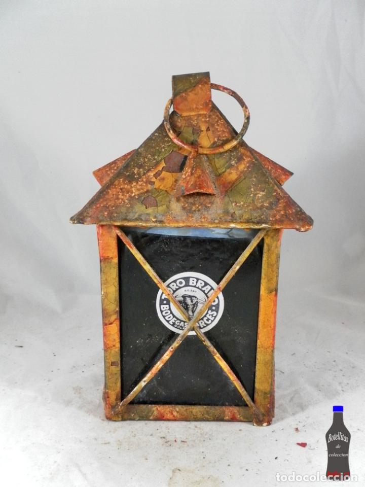 Colecionismo de vinhos e licores: BOTELLA FORMA DE CANDIL VINO TORO BRAVO BODEGAS GARCES - BALAGUER LERIDA