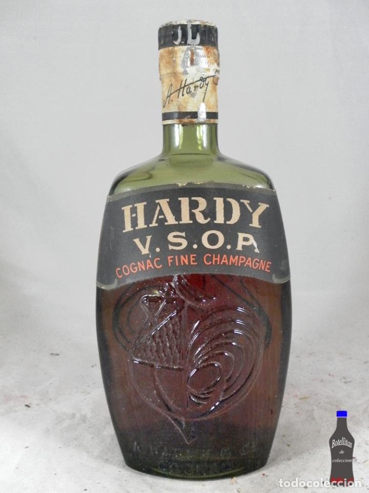Sammlung von Weinen und Lik&ouml;ren: BOTELLA COGNAC FINE CHAMPAGNE HARDY V.S.O.P. FRANCIA