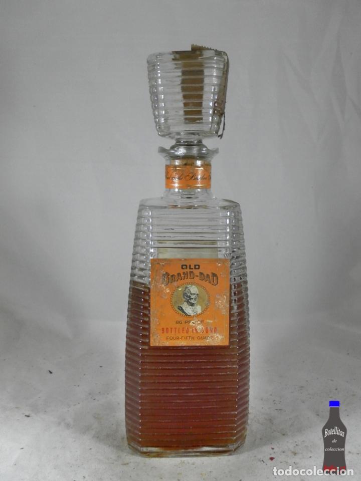Collectionnisme de vins et liqueurs: BOTELLA DECANTADOR OLD GRAND DAD KENTUCKY STRAIGHT BOURBON WHISKEY