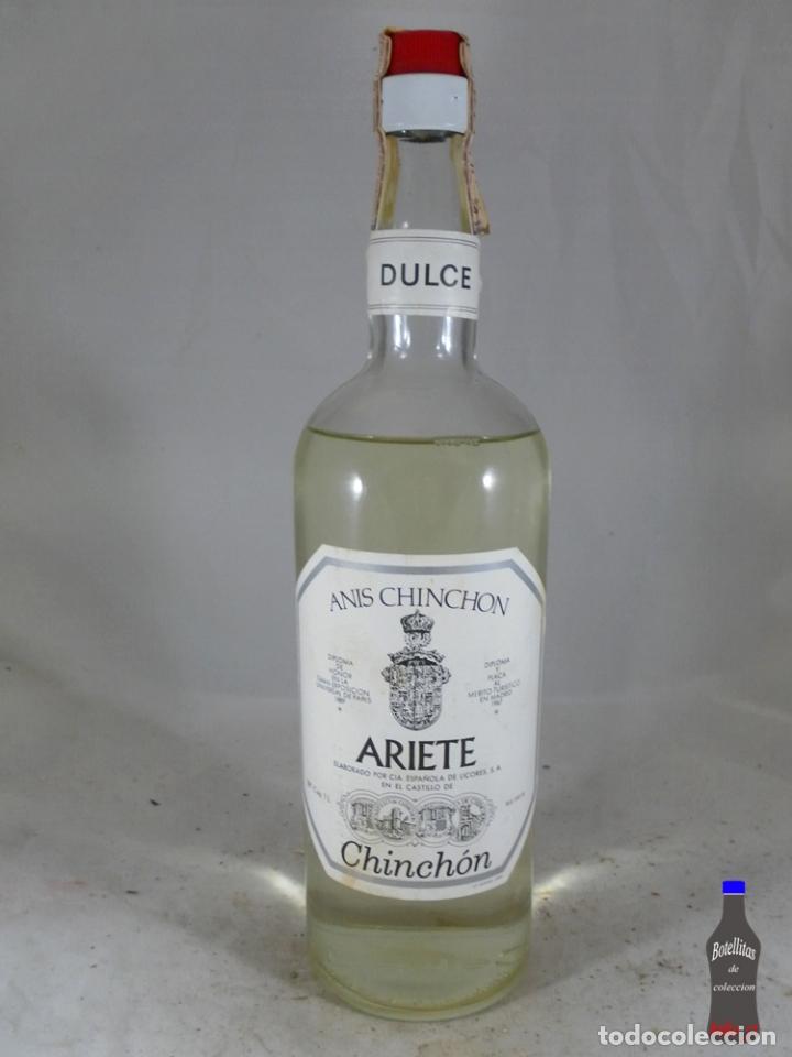 Sammlung von Weinen und Lik&ouml;ren: BOTELLA ANIS ARIETE CHINCHON DULCE CIA ESPA&Ntilde;OLA LICORES