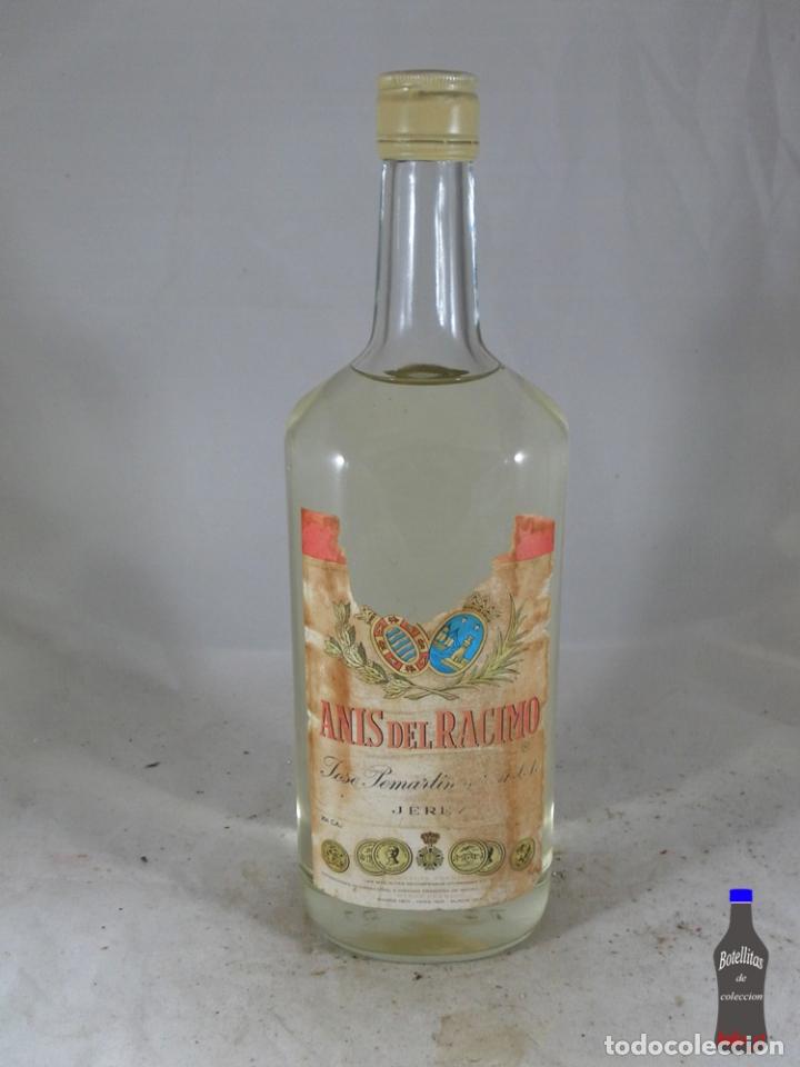 Collection of wines and liquors: BOTELLA ANIS DEL RACIMO JOSE PEMARTIN JEREZ