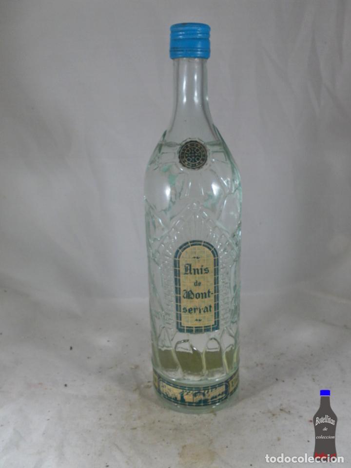 Collectionnisme de vins et liqueurs: BOTELLA ANIS DE MONTSERRAT BENEDICTOS