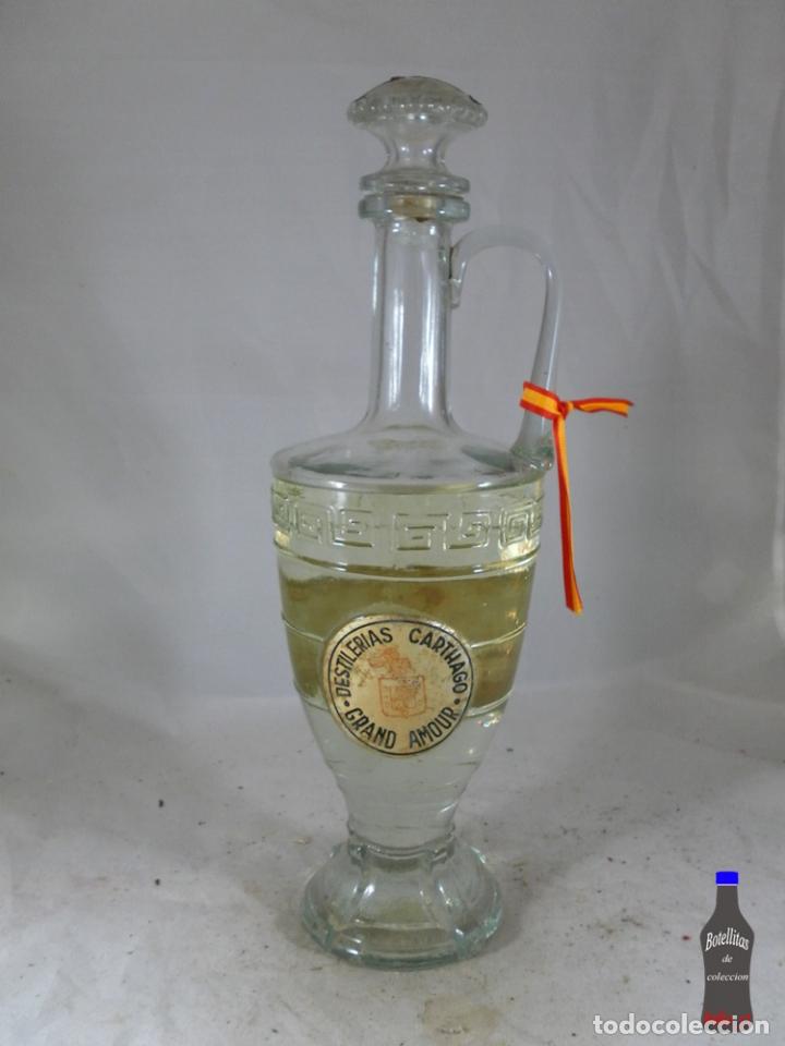 Sammlung von Weinen und Lik&ouml;ren: BOTELLA GARRAFA ANFORA ANIS GRAND AMOUR DESTILERIAS CARTHAGO PEDRO GARRE TORRE PACHECO