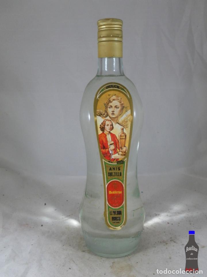 Collection of wines and liquors: BOTELLA ANIS DULCE SALZILLO DESTILERIAS BERNAL EL PALMAR MURCIA
