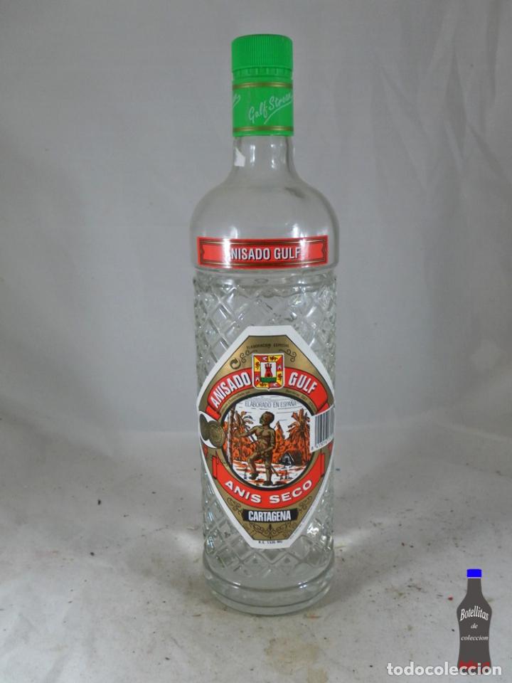 Collection of wines and liquors: BOTELLA ANISADO ANIS SECO GULF STREAM CARTAGENA