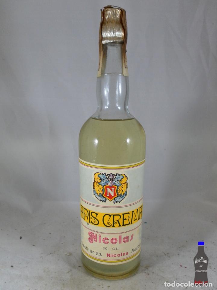 Sammlung von Weinen und Lik&ouml;ren: BOTELLA ANIS CREMA PEPITO DESTILERIAS NICOLAS MURCIA
