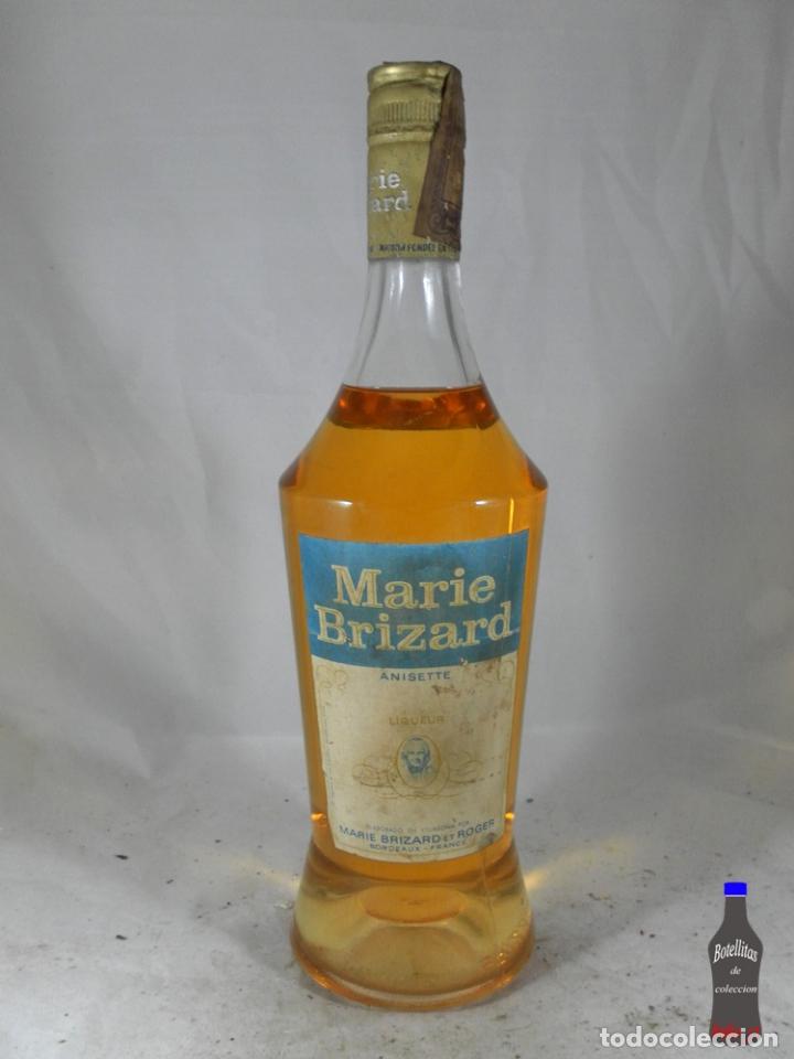 Colecionismo de vinhos e licores: BOTELLA ANIS ANISETTE MARIE BRIZARD ET ROGER VILLASONA BORDEAUX FRANCE TAPON ROSCA 80 CENTIMOS