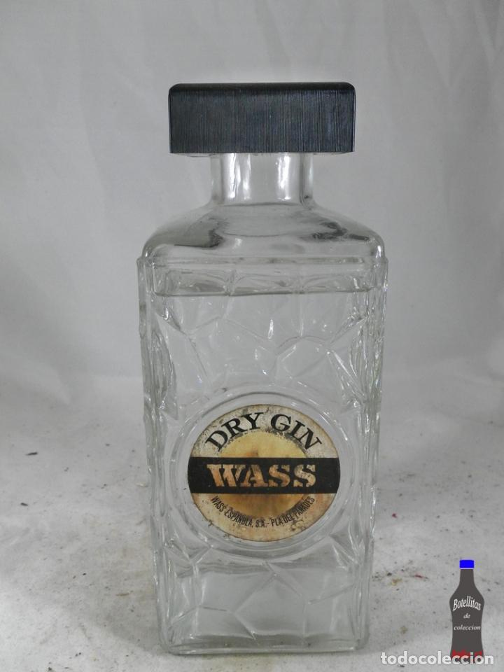 Collectionnisme de vins et liqueurs: BOTELLA DRY GIN WASS ESPA&Ntilde;OLA S.A. PLA DEL PANADES