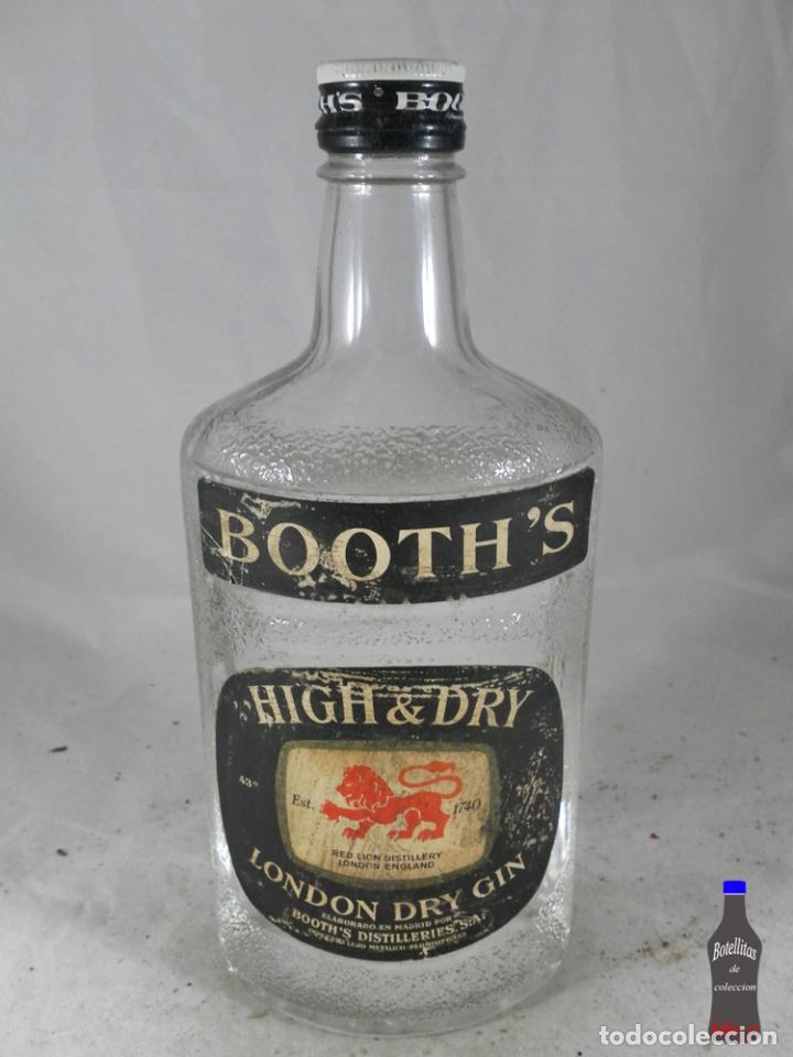 Sammlung von Weinen und Lik&ouml;ren: BOTELLA GIN BOOTH DRY LONDON DRY GIN DISTILLERIES S.A. MADRID