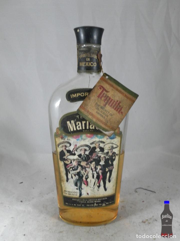 Collection of wines and liquors: BOTELLA TEQUILA MARIACHI FABRICA MARTINE&Ntilde;A JALISCO MEXICO RONRICO MADRID