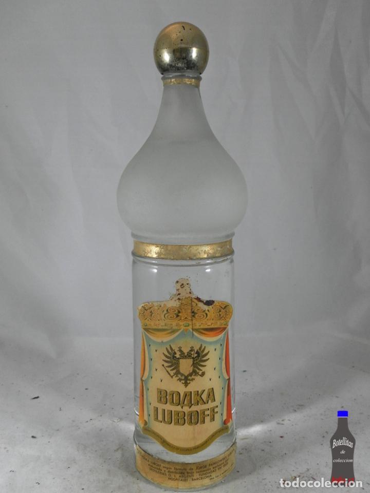 Colecionismo de vinhos e licores: BOTELLA VODKA LUBOFF JORGE PAWLOWSKY LUBOFF DESTILERIAS ARGENTI BARCELONA