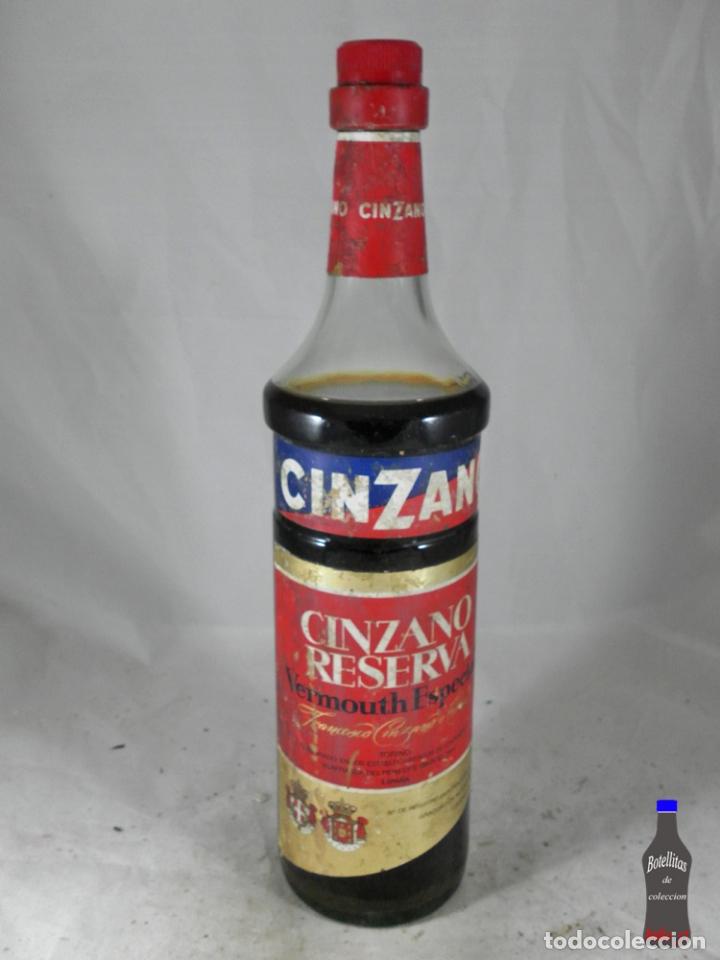 Collection of wines and liquors: BOTELLA CINZANO RESERVA VERMOUTH ESPECIAL VILLAFRANCA PENEDES BARCELONA ESPA&Ntilde;A
