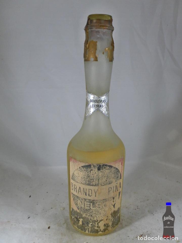 Coleccionismo de vinos y licores: BOTELLA BRANDY PI&Ntilde;A NELSON NOGUERAS COMAS