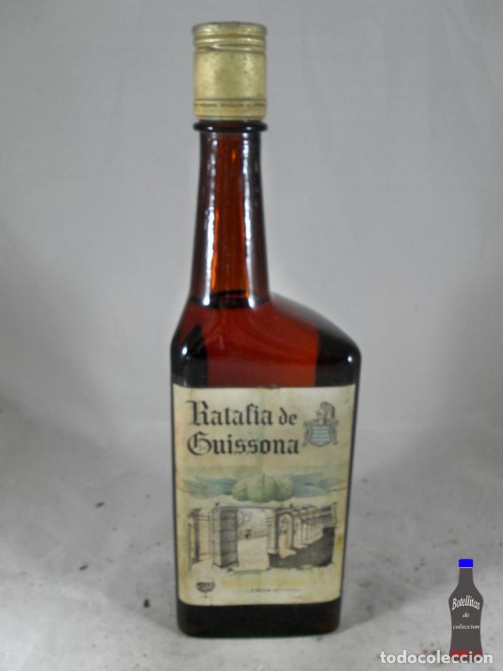 Collection of wines and liquors: BOTELLA RATAFIA DE GUISSONA DESTILERIAS LERIDANAS S.A. LERIDA