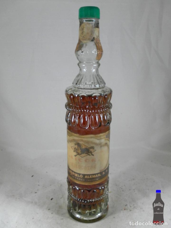 Sammlung von Weinen und Lik&ouml;ren: BOTELLA LICOR MELOCOTON JOSE BARCELO ALEMAN ALGEZARES MURCIA