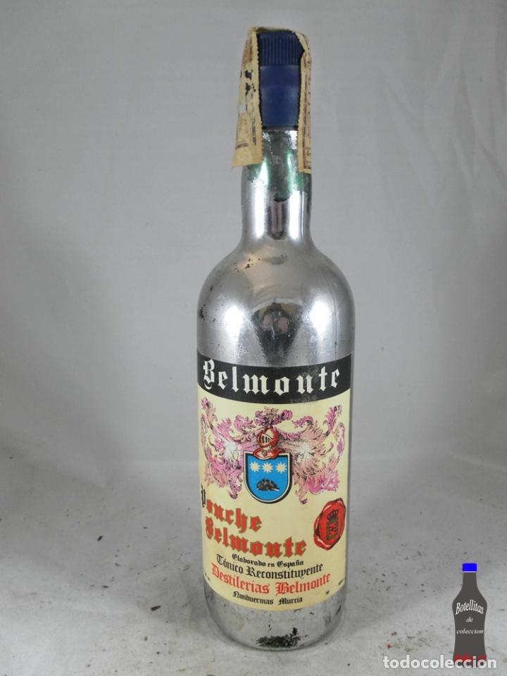 Collection of wines and liquors: BOTELLA PONCHE BELMONTE NONDUERMAS MURCIA