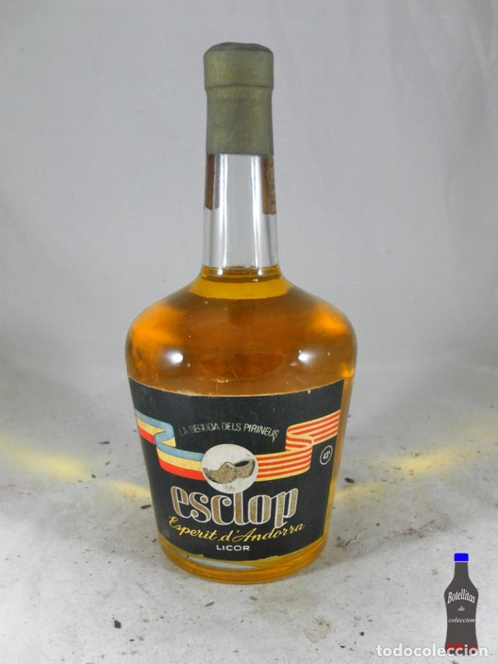 Collection of wines and liquors: BOTELLA LICOR DE LOS PIRINEOS ESCLOP ESPIRITU D ANDORRA
