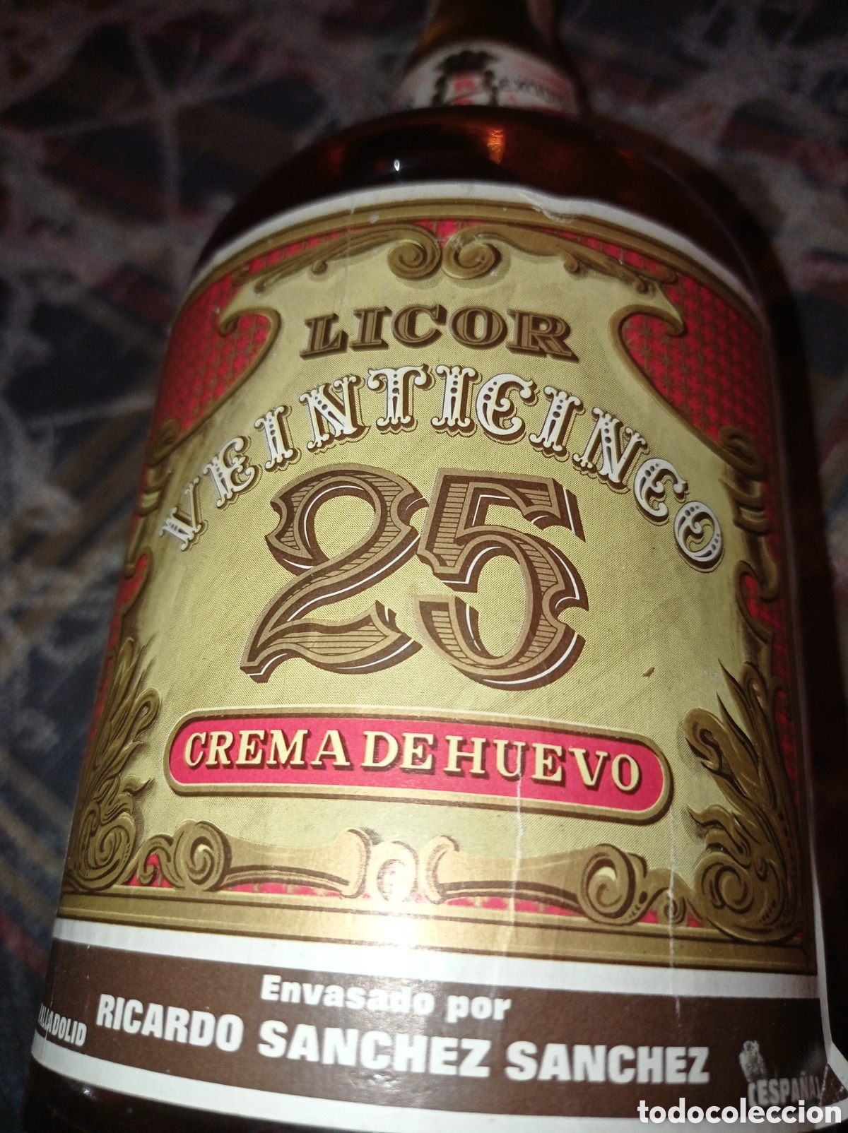 Coleccionismo de vinos y licores: Botella de licor 25 sin abrir - Foto 3