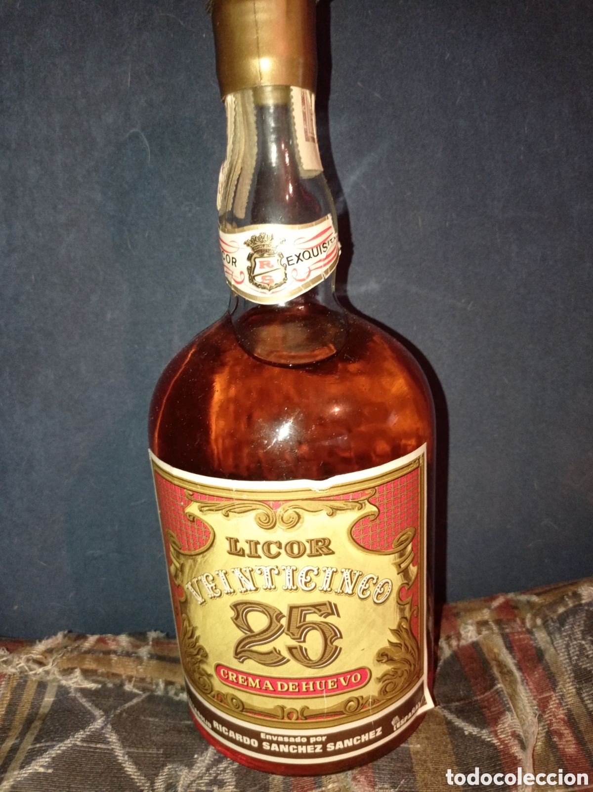Coleccionismo de vinos y licores: Botella de licor 25 sin abrir - Foto 1
