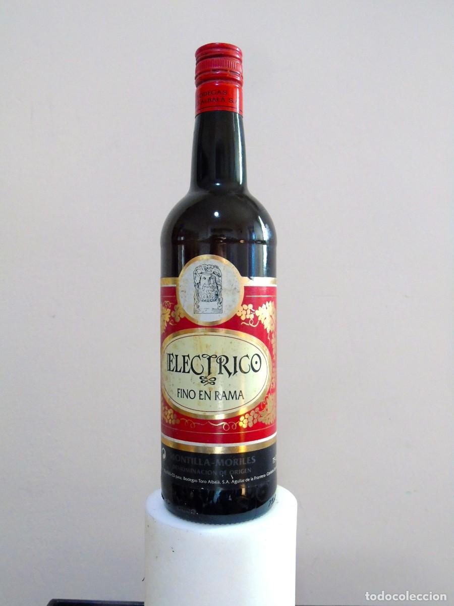 Coleccionismo de vinos y licores: BOTELLA ELECTRICO FINO EN RAMA