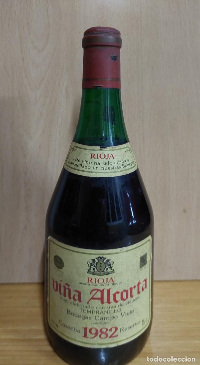 Coleccionismo de vinos y licores: BOTELLA VINO RIOJA VI&Ntilde;A ALCORTA RESERVA 1982