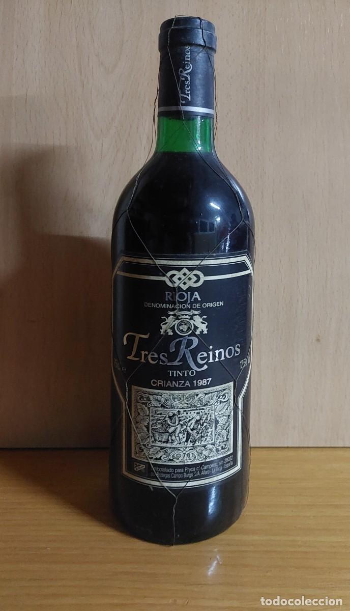 Coleccionismo de vinos y licores: RIOJA TRES REINOS CRIANZA 1987