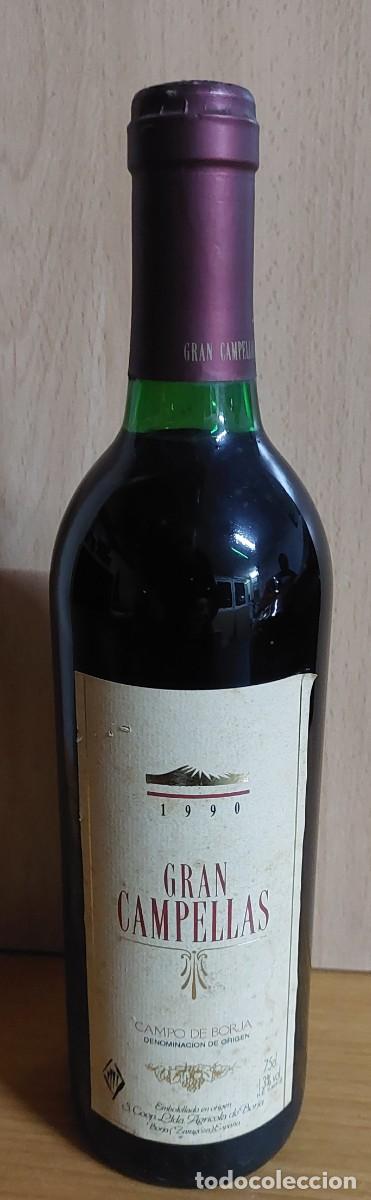 Coleccionismo de vinos y licores: VINO DE BORJA GRAND CAMPELLAS CRIANZA 1990