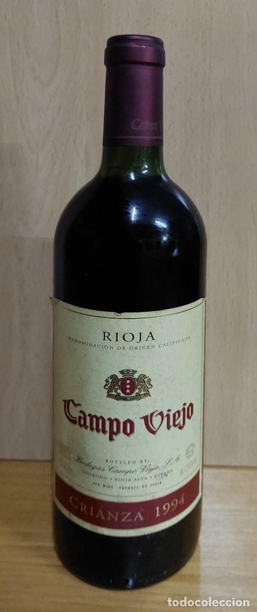 Coleccionismo de vinos y licores: LOTE 2 BOTELLAS CAMPO VIEJO CRIANZA1994,