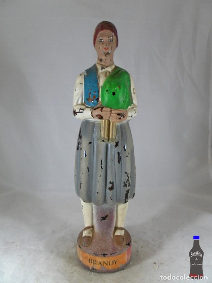 Collection of wines and liquors: BOTELLA BRANDY DESTILERIAS SANTA MARIA MALLORCA TRAJE TIPICO