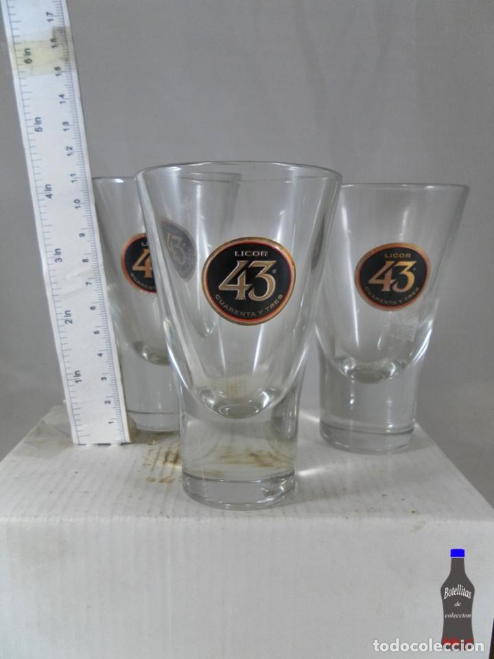 Sammlung von Weinen und Lik&ouml;ren: VASO LOTE DE 3 LICOR 43 CARTAGENA