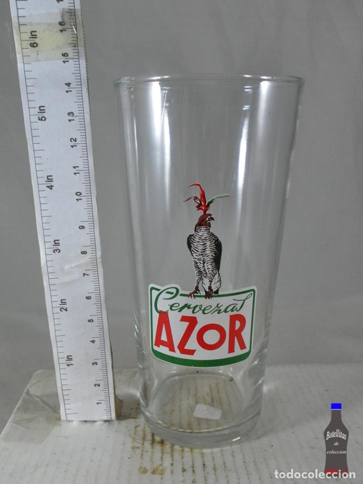 Collection of wines and liquors: VASO CA&Ntilde;A CERVEZA AZOR CARTAGENA