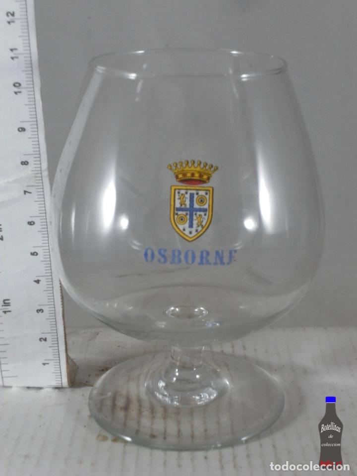 Coleccionismo de vinos y licores: COPITA COPA BRANDY OSBORNE