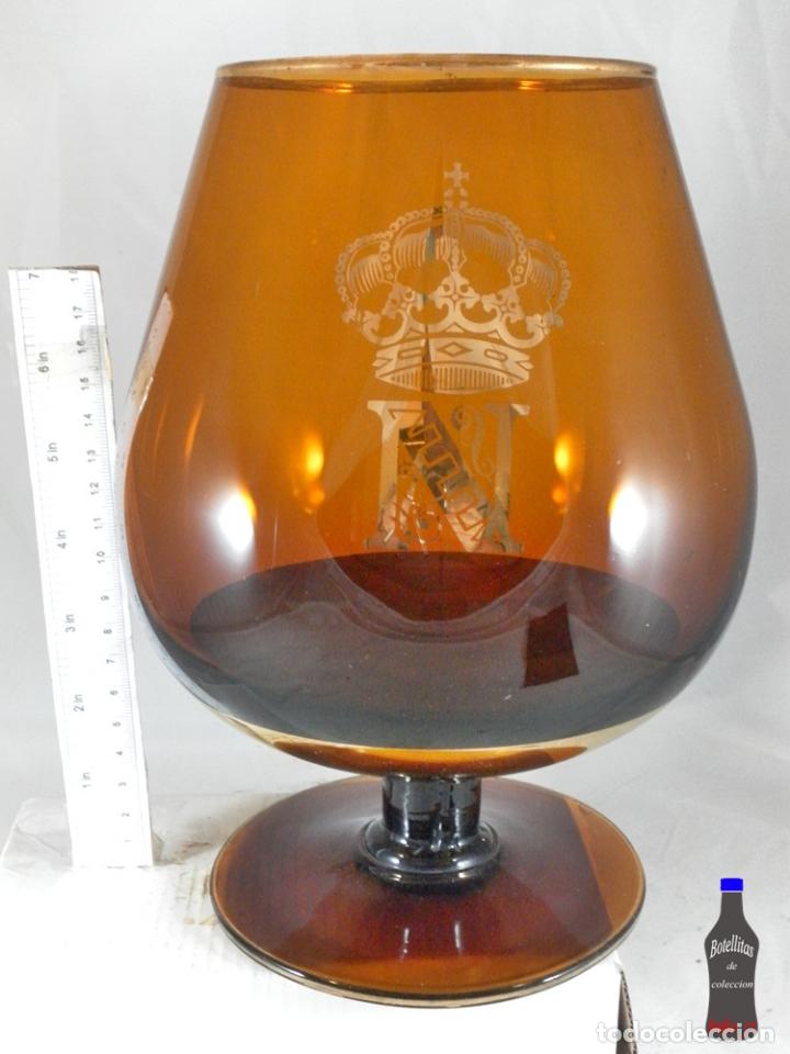 Sammlung von Weinen und Lik&ouml;ren: COPA COPON GRAN TAMA&Ntilde;O COGNAC NAPOLEON MARRON Y ORO