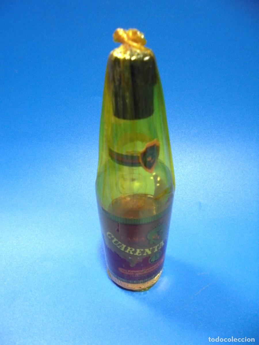 Coleccionismo de vinos y licores: BOTELLIN LICOR CUARENTA Y TRES. DIEGO ZAMORA CONESA. CARTAGENA.VER FOTOS.