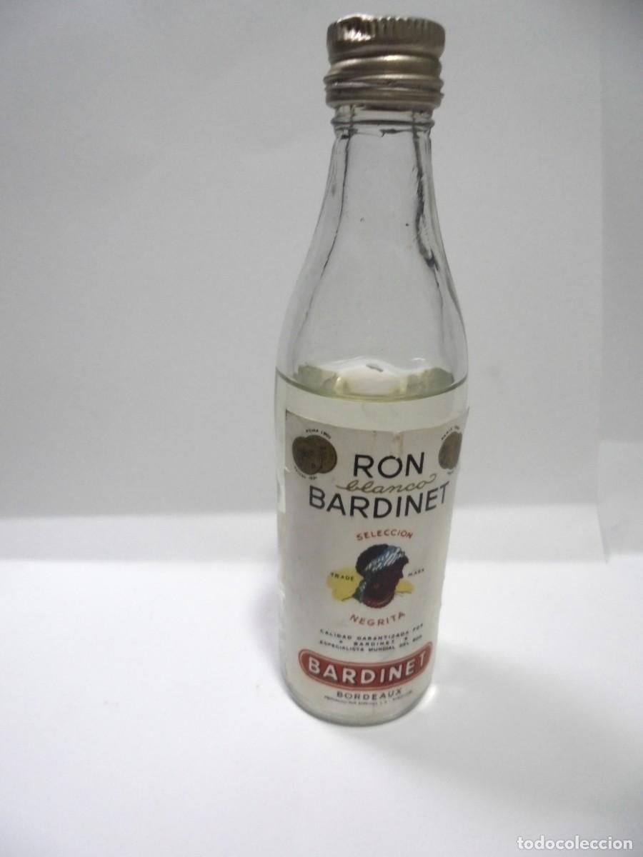 Collectionnisme de vins et liqueurs: BOTELLIN DE RON BLANCO BARDINET. SELECCION NEGRITA. VER FOTOS.
