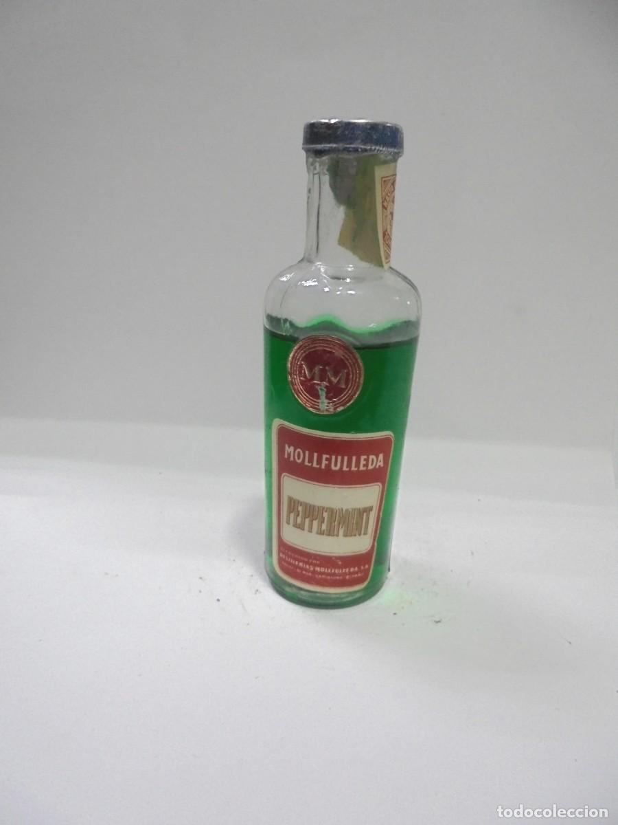 Sammlung von Weinen und Lik&ouml;ren: BOTELLIN DE PEPERMINT. MOLLFULLEDA. CERRADA. VER FOTOS.