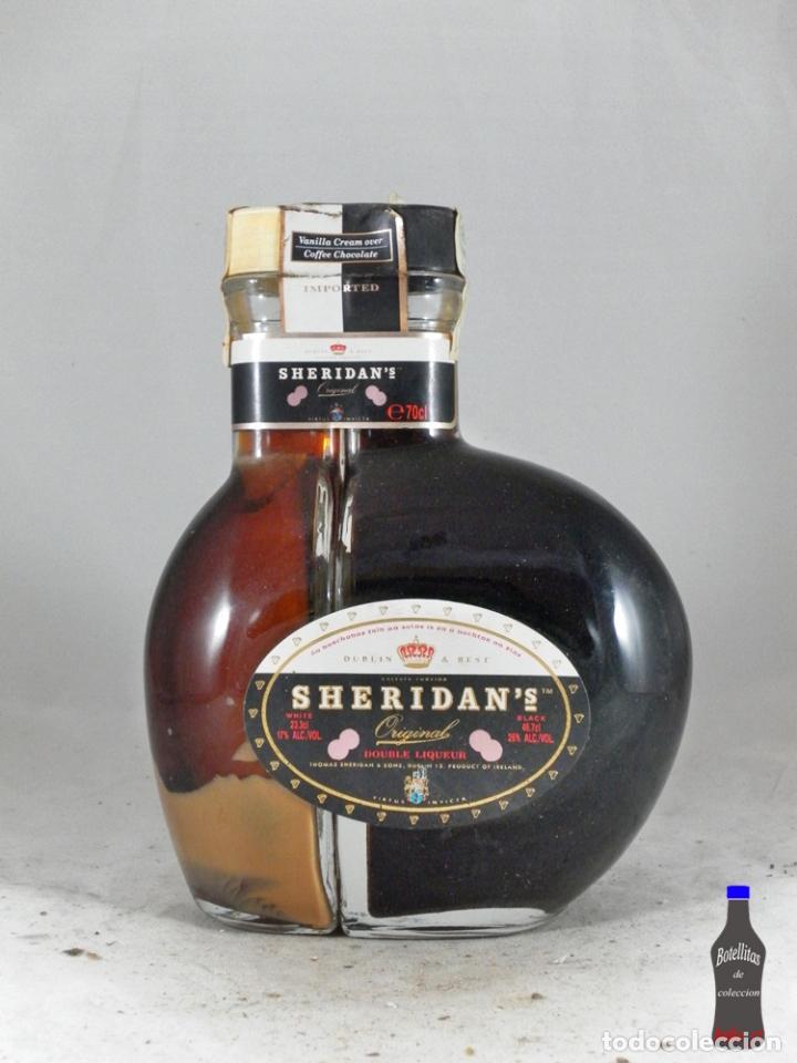 Collection of wines and liquors: BOTELLA LICOR DOBLE SHERIDAN&acute;S VAINILLA COFEE