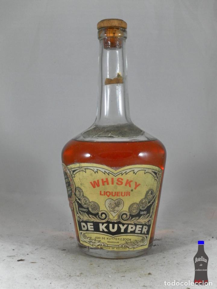 Collezionismo di vini e liquori: BOTELLA WHISKY LIQUEUR DE KUYPER SCHIEDAM HOLLAND