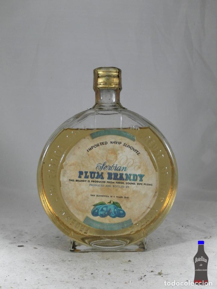 Sammlung von Weinen und Lik&ouml;ren: BOTELLA PLUM BRANDY SERBIAN YUGOSLAVIA