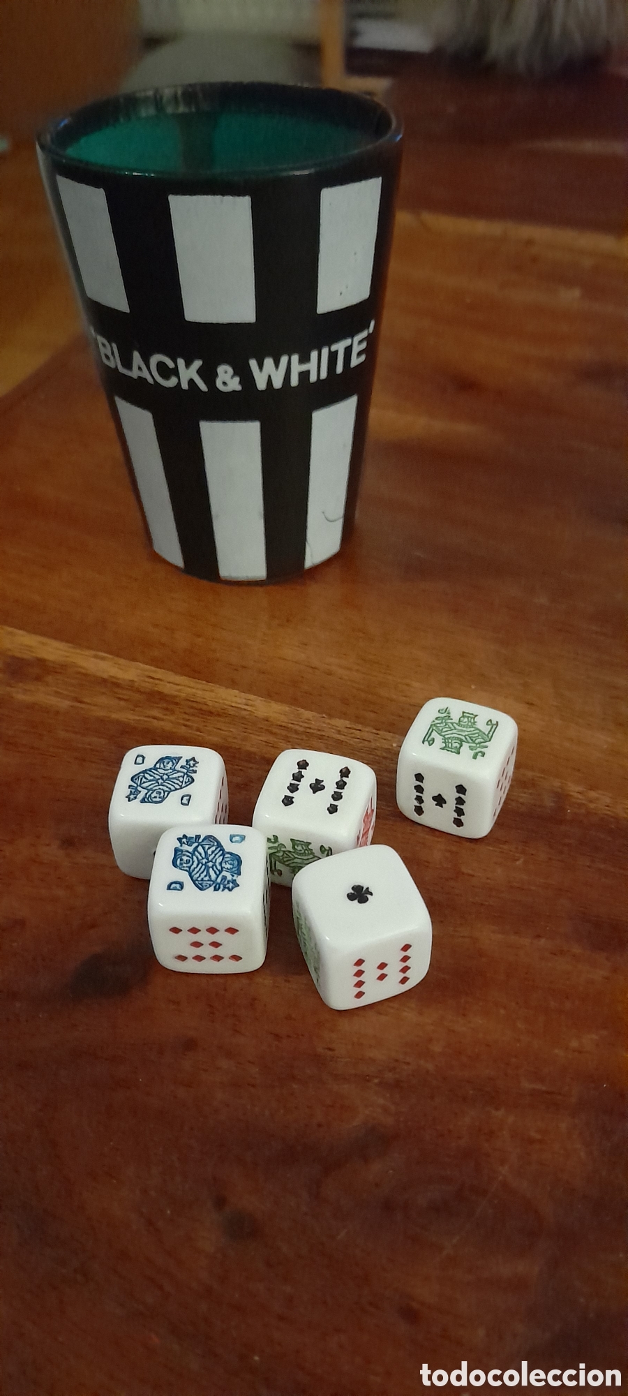 Coleccionismo de vinos y licores: Cubilete dados - Foto 4
