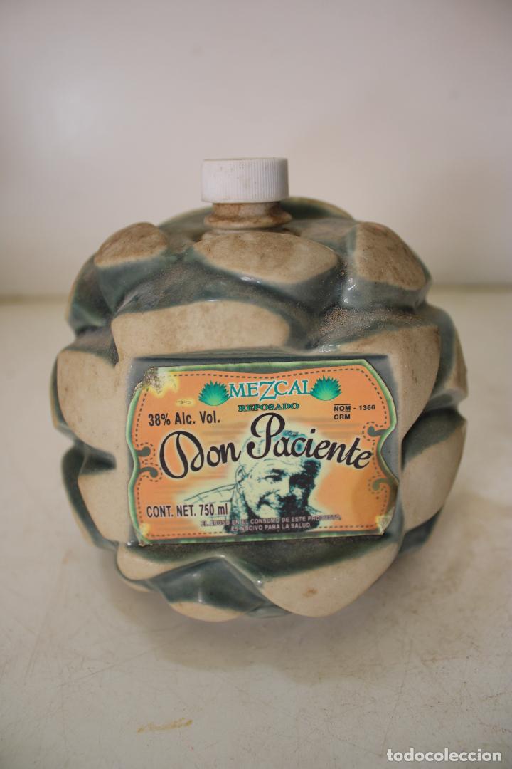 Coleccionismo de vinos y licores: botella ron paciente - mexico