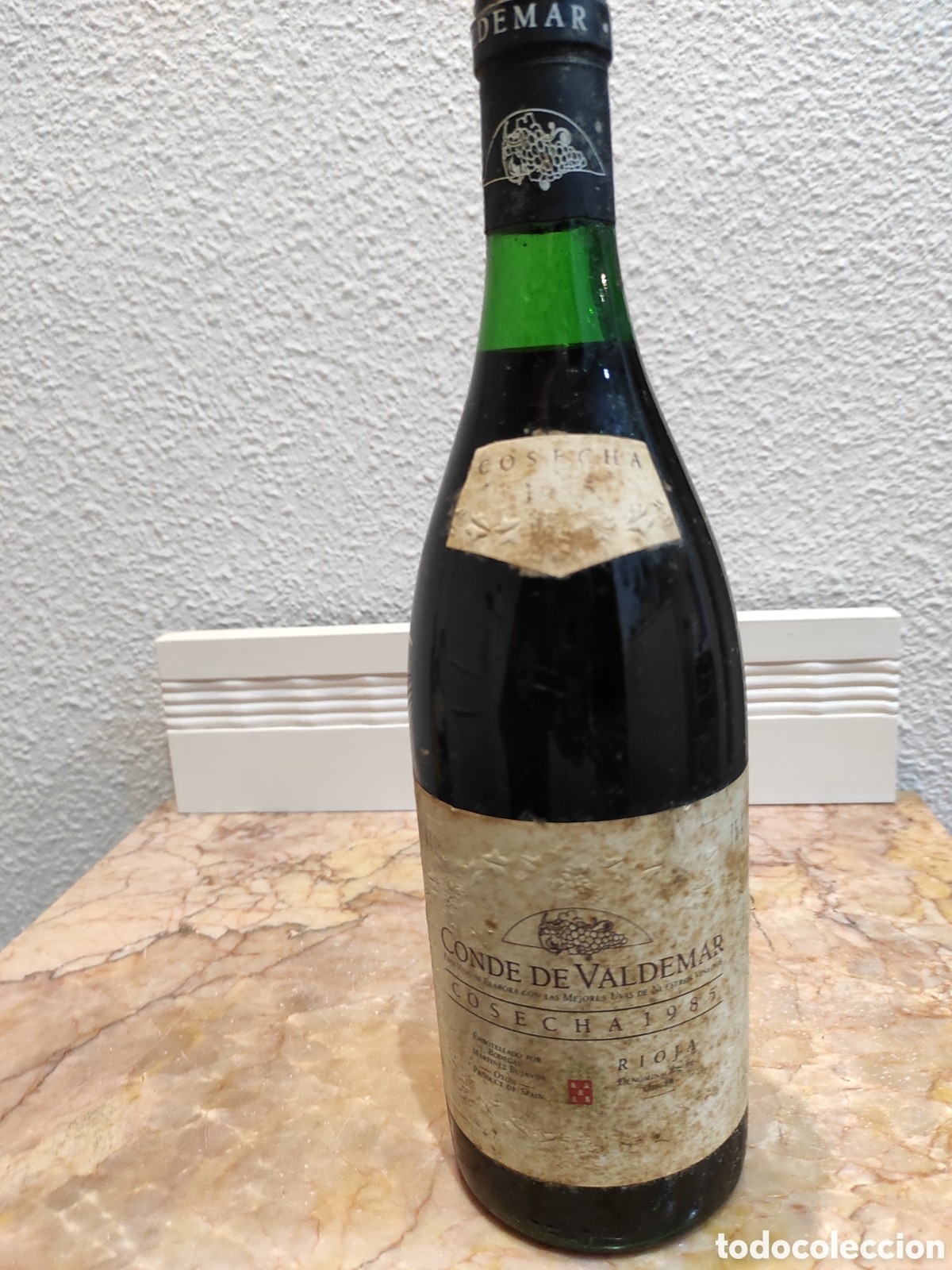 Coleccionismo de vinos y licores: CONDE DE VALDEMAR Cosecha 1985