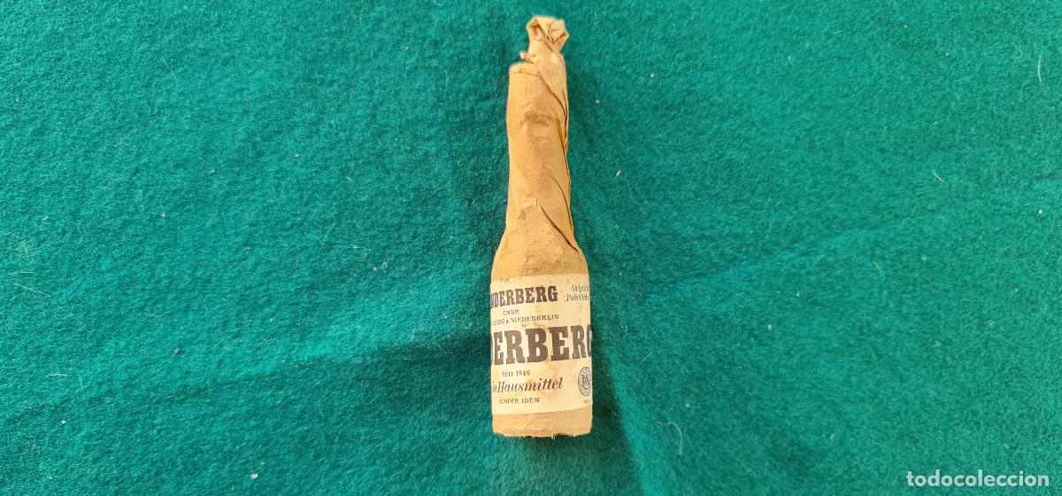 Coleccionismo de vinos y licores: BOTELLIN LICOR DE HIERBAS UNDERBERG - ALEMANIA (SIN ABRIR)