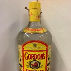 Coleccionismo de vinos y licores: GORDON'S DISTILLED GIN, GINEBRA, TANQUERAY GORDON, ESPAÑA. 1 LITRO. LLENA.. Lote 401545614